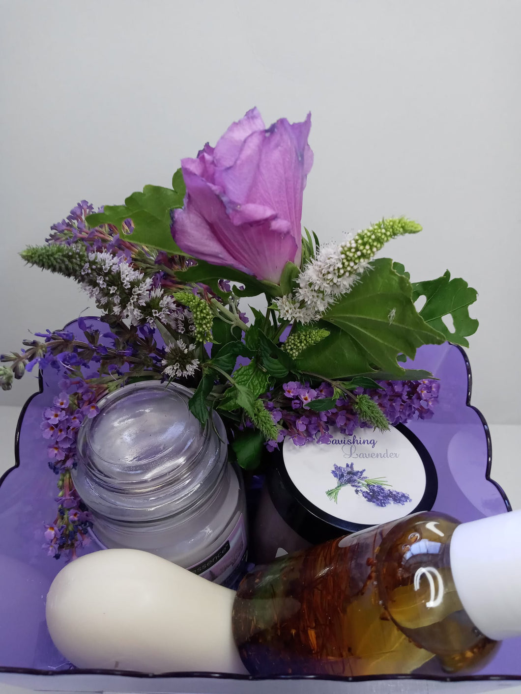 Par'-Aqua Lavender Tranquility Basket